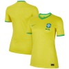 Camiseta de fútbol Brasil Primera Equipación 2023 - Mujer